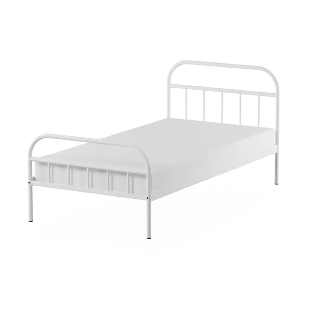 CAMA DE SOLTEIRO 88 CM MABOO - BRANCO - Foto 2