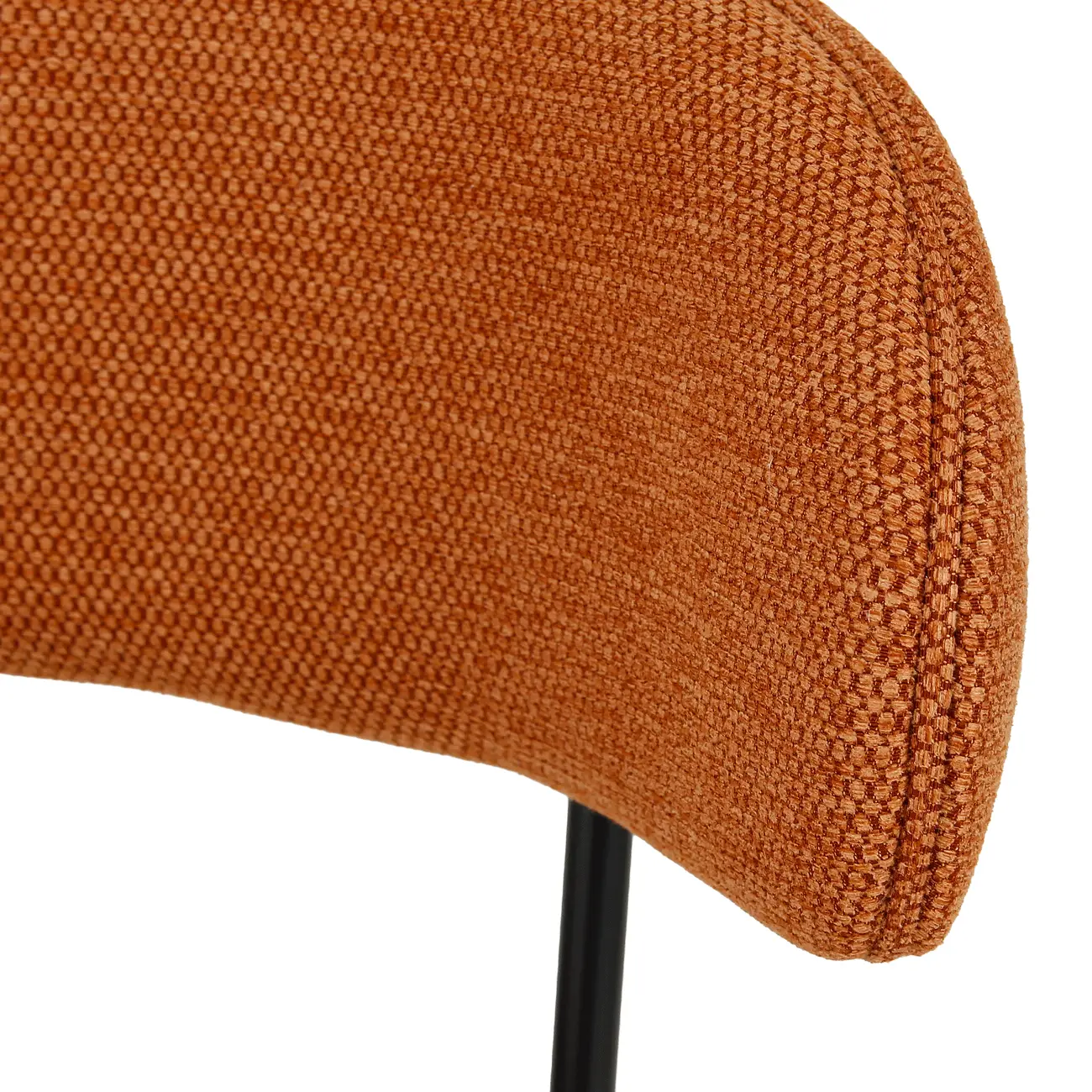 BANCO ALTO DISCUS - PRETO/CASCA DE URUCUM - Foto 7