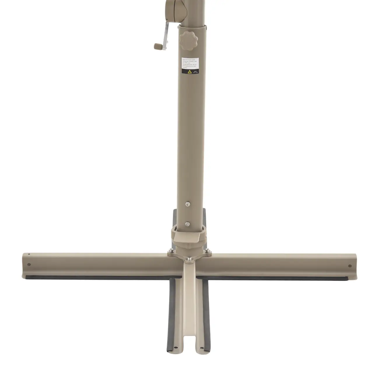 OMBRELONE LATERAL REDONDO 3,30 M MILUS - CAMELO/BEGE - Foto 8
