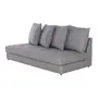 SOFÁ-CAMA 3 LUGARES BUZZ - POLI CINZA - Foto 2