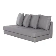 SOFÁ-CAMA 3 LUGARES BUZZ - POLI CINZA - Foto 2
