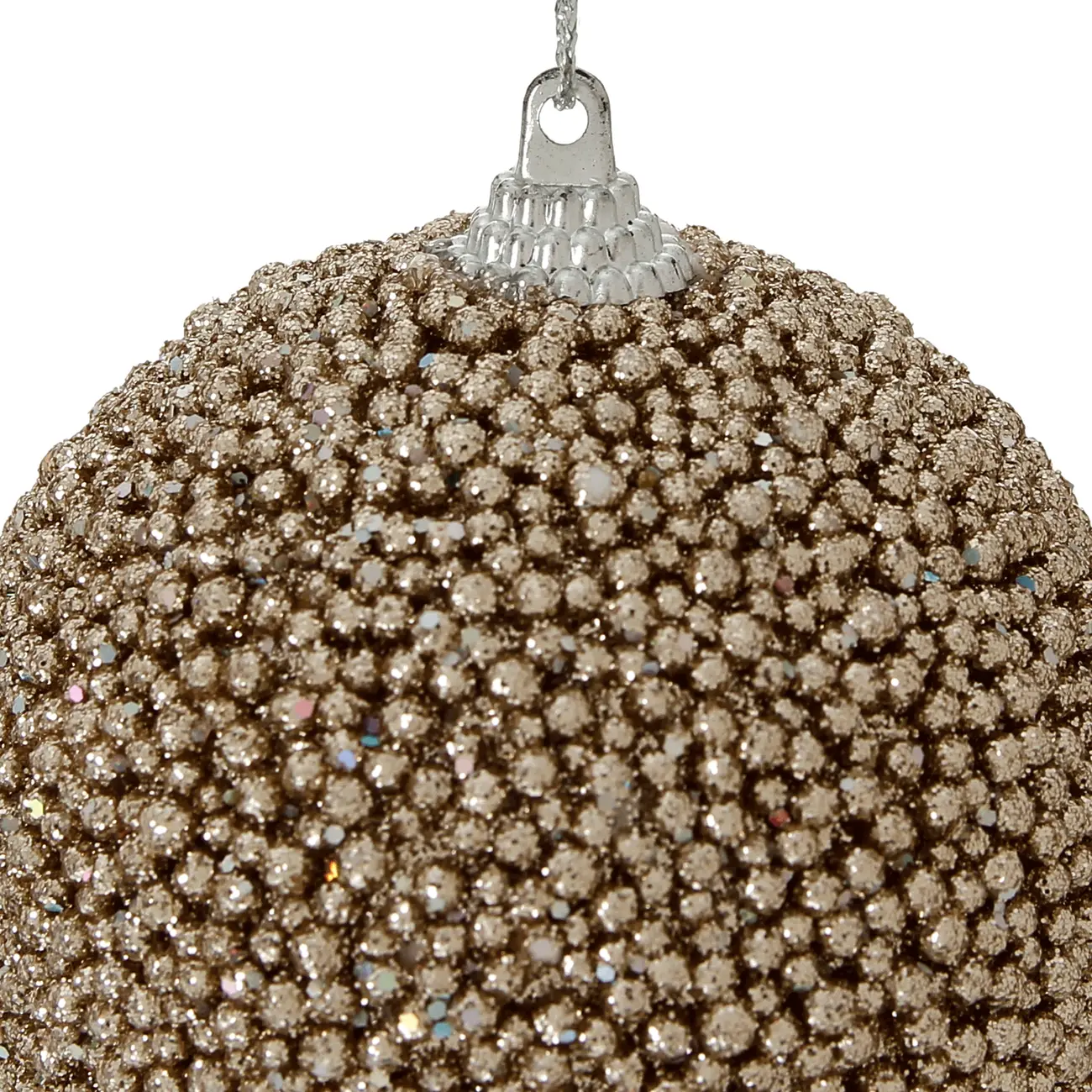KIT COM 2 PINGENTES BOLAS SILVER COLORFUN XMAS - PRATA - Foto 3