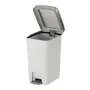 LIXEIRA COM PEDAL 15 L DAY USE - BRANCO/INOX - Foto 5