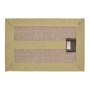 CAPACHO 40 CM X 60 CM TÃO LONGE TÃO PERTO - NATURAL/SÁLVIA - Foto 2