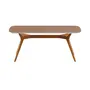 MESA DE JANTAR 1,80 M X 1 M ORGANIC - FREIJÓ/BRANCO - Foto 8