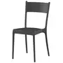 PRETO - CADEIRA EMPILHÁVEL TOUJOURS