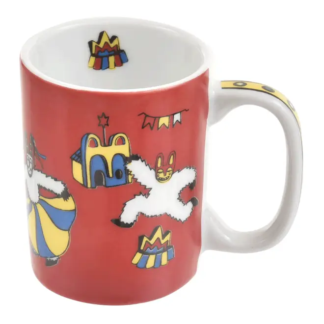 CANECA 160 ML PÉ-DE-SERRA SANFONA - VERMELHO/MULTICOR - Foto 1