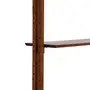 ESTANTE/ESCRIVANINHA PAREDE/TETO 86 CM X 2,41 M/2,80 M LIBRERIA - NOZES/PRETO - Foto 11