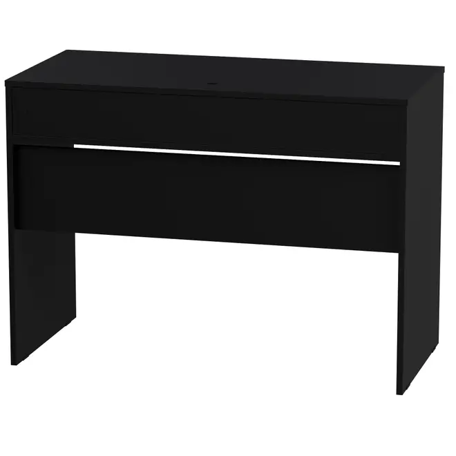 ESCRIVANINHA 2 GAVETAS 1,03 M X 51 CM PRATY - PRETO - Foto 12