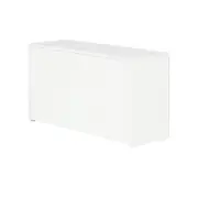 SAPATEIRA EMPILHÁVEL 1 PORTA BASCULANTE BOOZ - BRANCO - Foto 2