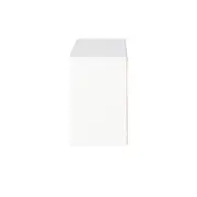 SAPATEIRA EMPILHÁVEL 1 PORTA BASCULANTE BOOZ - BRANCO - Foto 4