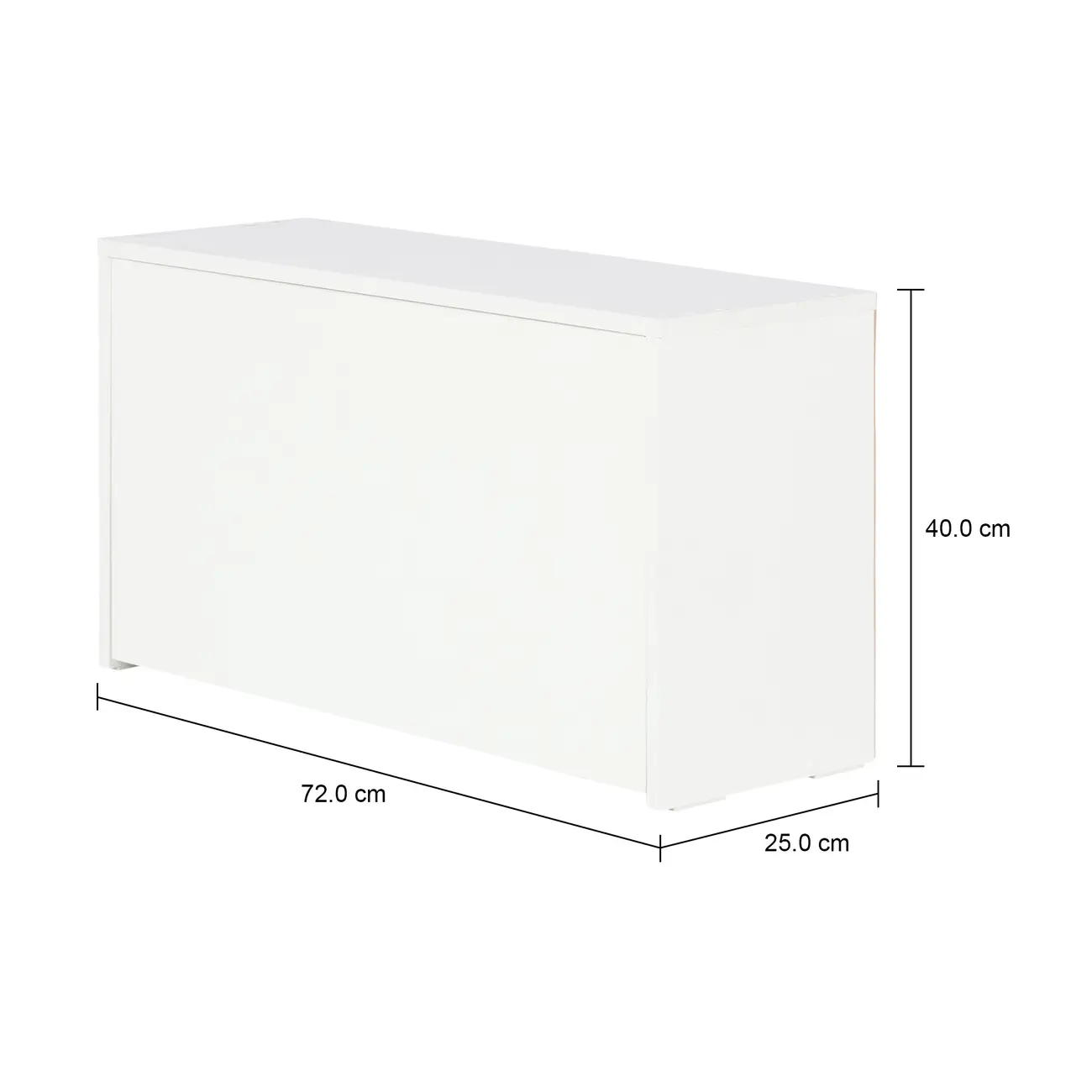 SAPATEIRA EMPILHÁVEL 1 PORTA BASCULANTE BOOZ - BRANCO - Foto 6