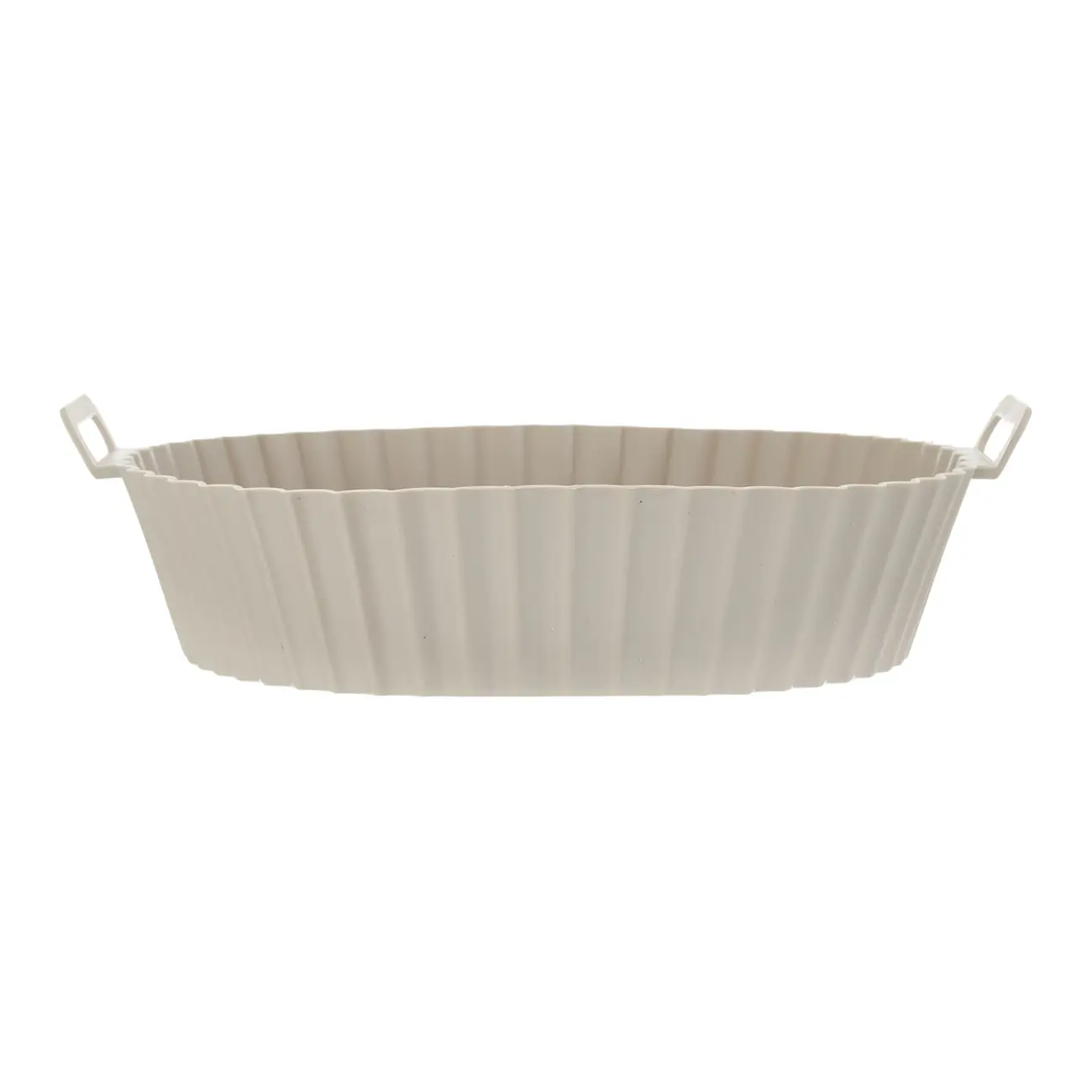 FÔRMA PARA FRITADEIRA REDONDA 21 CM EASY FRY - BEGE - Foto 2