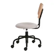 CADEIRA HOME OFFICE CARTE - NATURAL/FREIJÓ - Foto 4