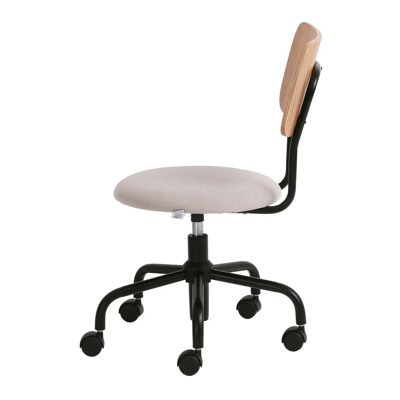CADEIRA HOME OFFICE CARTE - NATURAL/FREIJÓ - Foto 4