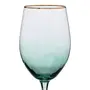 TAÇA ÁGUA/VINHO 545 ML EMERALD - DOURAD/VERDE - Foto 3