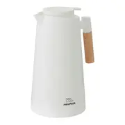 GARRAFA TÉRMICA 1 L KOFF - BRANCO/MADEIRA - Foto 2
