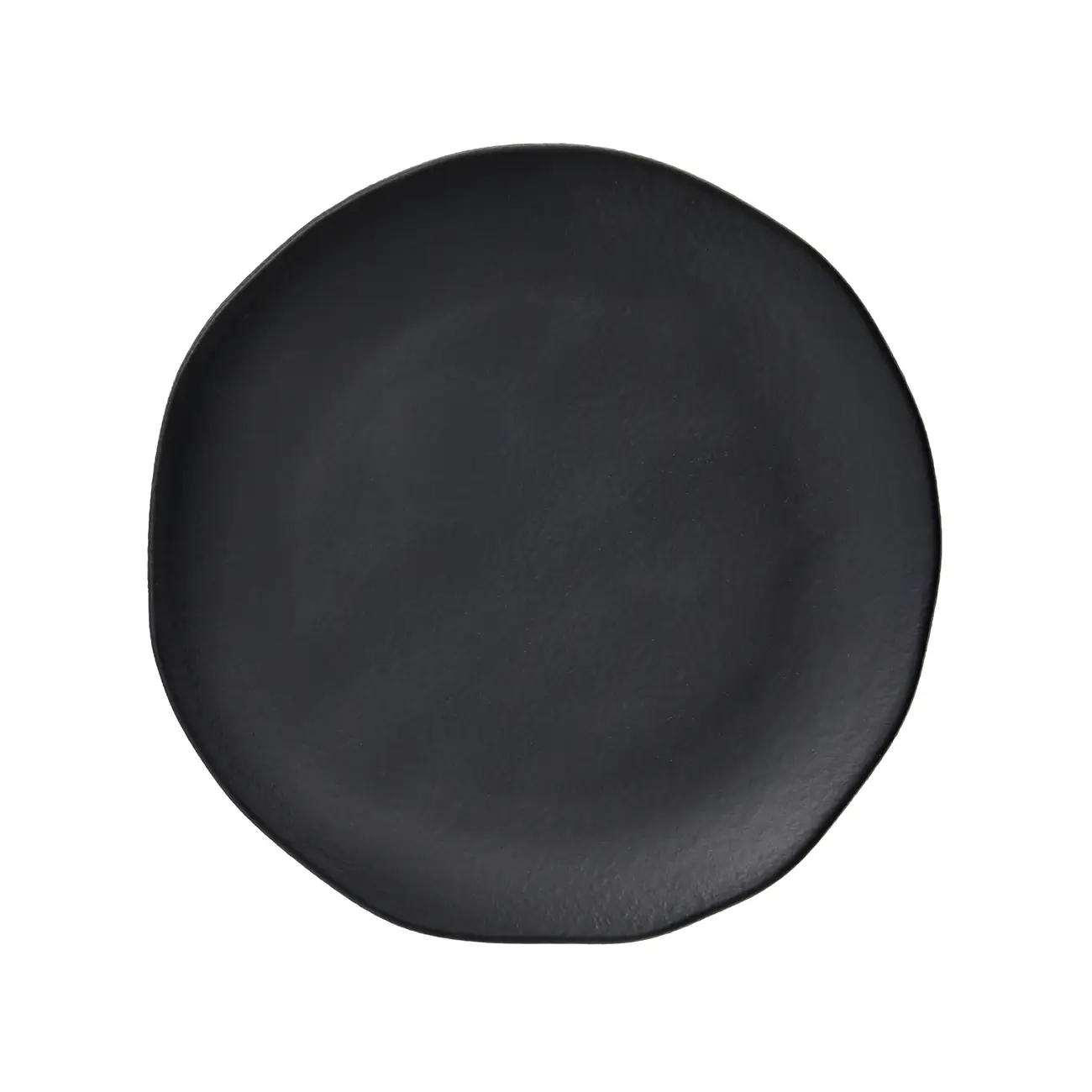 PRATO SOBREMESA GEO ORGÂNICO - PRETO FOSCO - Foto 1