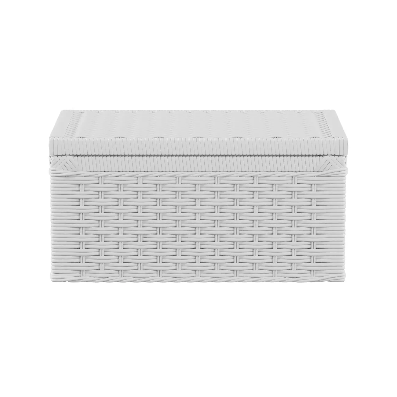 CAIXA 40 CM X 30 CM X 20 CM ENREDO - BRANCO - Foto 1