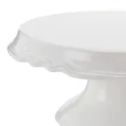 PRATO PARA BOLO COM PÉ 27 CM TRÉSOR - BRANCO - Foto 4