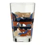 COPO LONG DRINK 350 ML MULHER PÁSSARO - AZUL/TERRACOTA - Foto 1