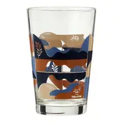 COPO LONG DRINK 350 ML MULHER PÁSSARO - AZUL/TERRACOTA - Foto 1
