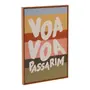 QUADRO 29 CM X 21 CM VOA PASSARIM - NOZES/MULTICOR - Foto 2