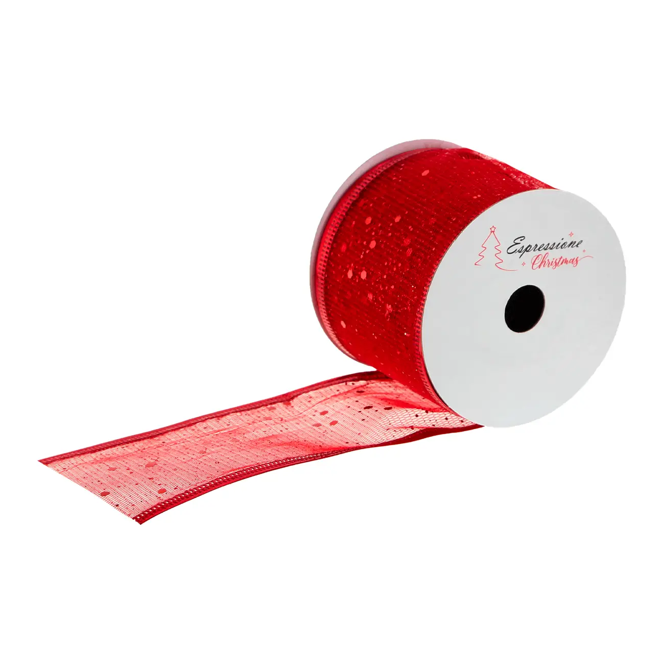 FITA DECORATIVA TELA 9 M BORDAR, AMAR E CELEBRAR - VERMELHO - Foto 1