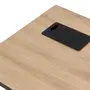 MESA 1,50 M X 60 CM COM CAIXA PARA CONECTIVIDADE ALETA - KONKRET/OAK TAMMI - Foto 6