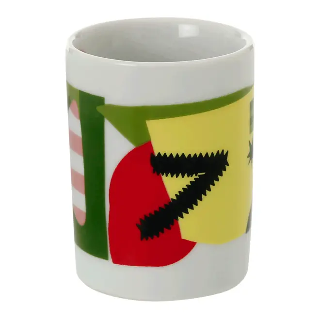 CANECA 160 ML MISTURINHA FLOR - BRANCO/CORES CALEIDOCOLOR - Foto 4