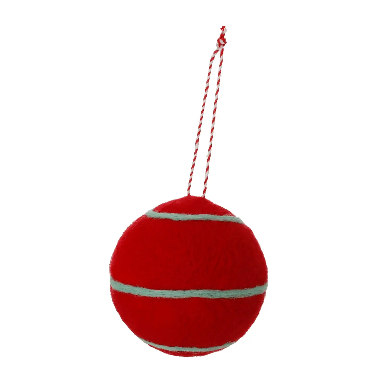 KIT COM 2 PINGENTES BOLAS COLORFUN XMAS - VERMELHO/SORBET DE MENTA - Foto 5