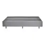 BASE PARA CAMA BOX QUEEN 1,58 M X 1,98 M NEST - CINZA - Foto 2