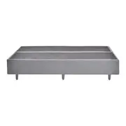 BASE PARA CAMA BOX QUEEN 1,58 M X 1,98 M NEST - CINZA - Foto 2