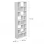ESTANTE 60 CM X 1,74 M BRICK - BRANCO - Foto 5