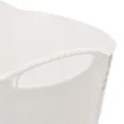 CESTO/BALDE 42 CM X 42 CM X 33 CM UNITY - BRANCO - Foto 4