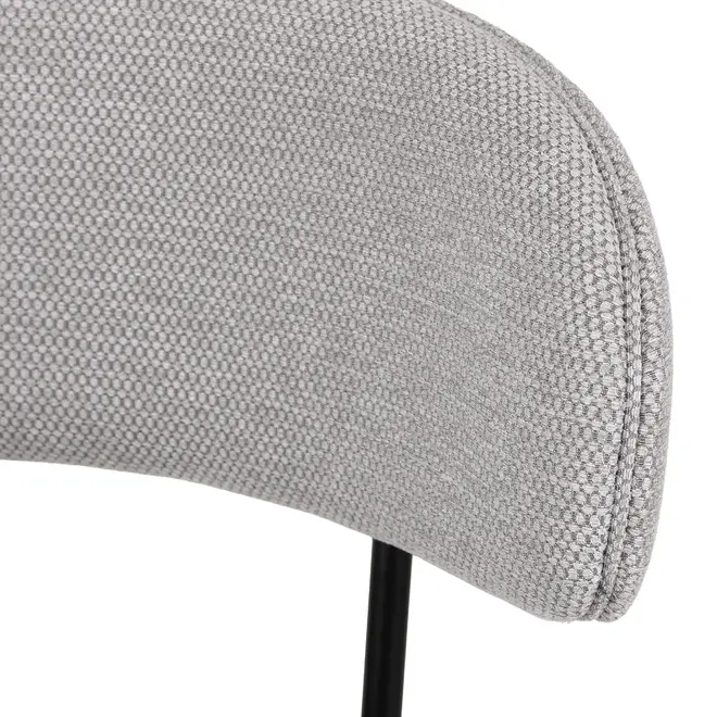 BANCO ALTO DISCUS - PRETO/CINZA - Foto 7