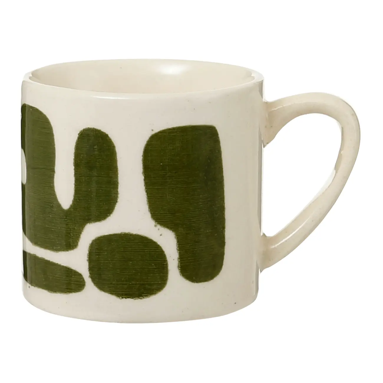 CANECA 90 ML BLOBING ISLAND - BRANCO/MUSGO - Foto 1