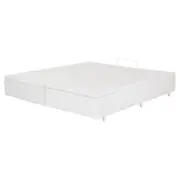 BASE PARA CAMA BOX KING 1,93 M X 2,03 M COM BAÚ MAX - BRANCO - Foto 1