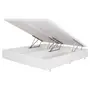 BASE PARA CAMA BOX KING 1,93 M X 2,03 M COM BAÚ MAX - BRANCO - Foto 2