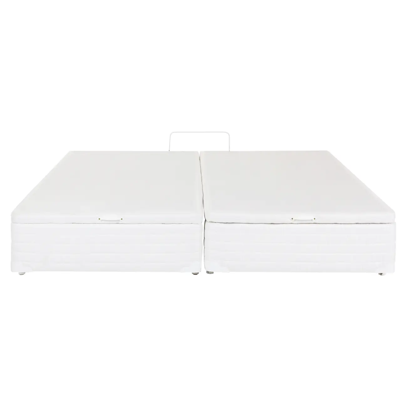BASE PARA CAMA BOX KING 1,93 M X 2,03 M COM BAÚ MAX - BRANCO - Foto 3