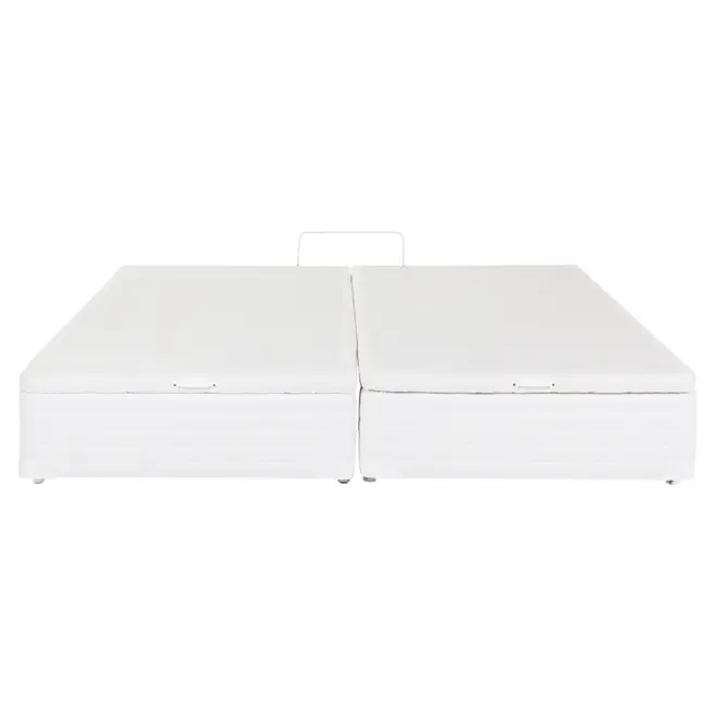 BASE PARA CAMA BOX KING 1,93 M X 2,03 M COM BAÚ MAX - BRANCO - Foto 3