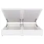 BASE PARA CAMA BOX KING 1,93 M X 2,03 M COM BAÚ MAX - BRANCO - Foto 4