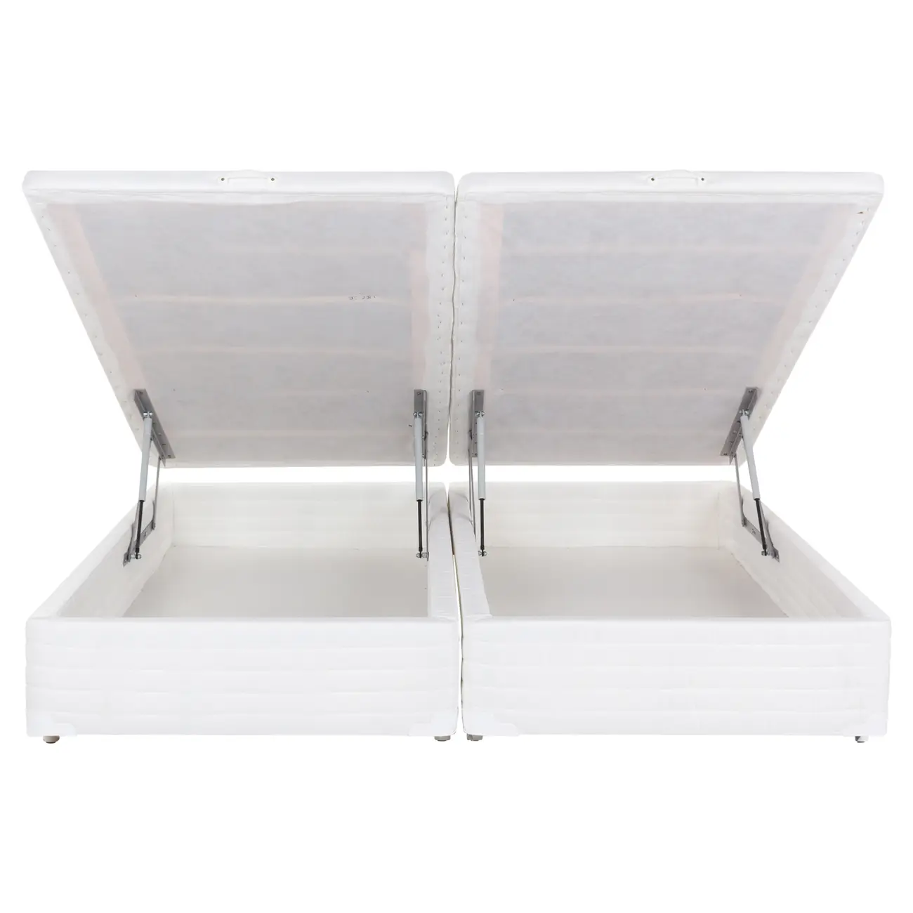 BASE PARA CAMA BOX KING 1,93 M X 2,03 M COM BAÚ MAX - BRANCO - Foto 4