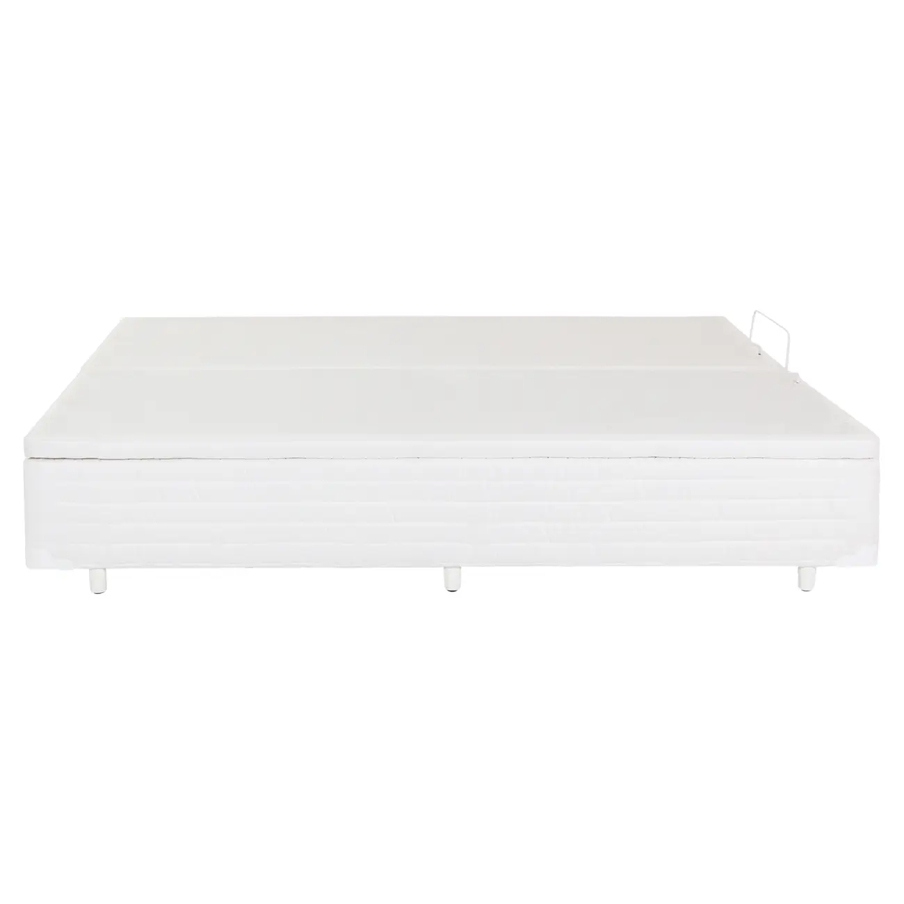 BASE PARA CAMA BOX KING 1,93 M X 2,03 M COM BAÚ MAX - BRANCO - Foto 5