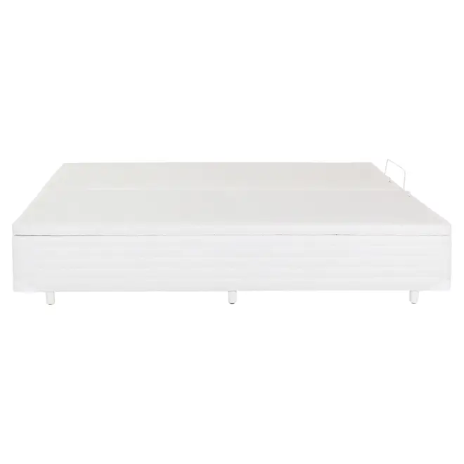 BASE PARA CAMA BOX KING 1,93 M X 2,03 M COM BAÚ MAX - BRANCO - Foto 5