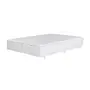 BASE PARA CAMA BOX QUEEN 1,58 M X 1,98 M COM BAÚ MAX - BRANCO - Foto 1
