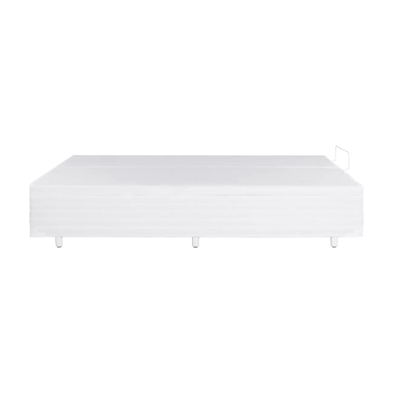 BASE PARA CAMA BOX QUEEN 1,58 M X 1,98 M COM BAÚ MAX - BRANCO - Foto 3