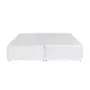 BASE PARA CAMA BOX QUEEN 1,58 M X 1,98 M COM BAÚ MAX - BRANCO - Foto 4