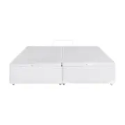 BASE PARA CAMA BOX QUEEN 1,58 M X 1,98 M COM BAÚ MAX - BRANCO - Foto 4
