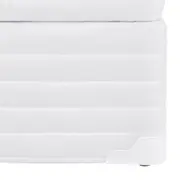 BASE PARA CAMA BOX QUEEN 1,58 M X 1,98 M COM BAÚ MAX - BRANCO - Foto 5